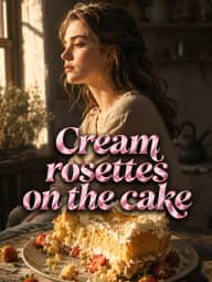Cream rosettes on the cake poster, on StardustTV