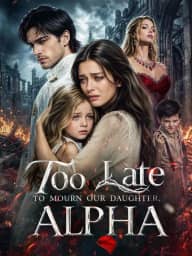 Too Late to Mourn Our Daughter, Alpha poster, on GoodShort