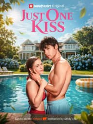 Just One Kiss poster, on ReelShort