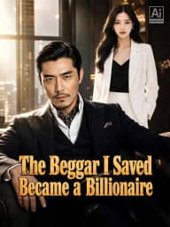 The Beggar I Saved Became a Billionaire poster, on ReelShort