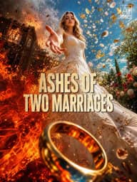 Ashes of Two Marriages poster, on ReelShort