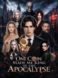 One Coin Made Me King of the Apocalypse poster, on GoodShort