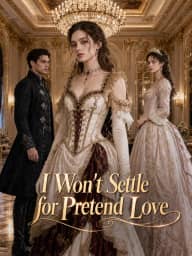I Won't Settle for Pretend Love poster, on GoodShort