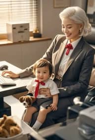 Reborn Baby CEO poster, on TopShort
