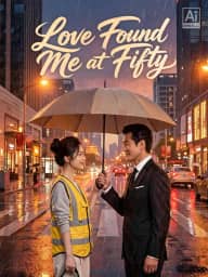 Love Found Me at Fifty cover art, on ReelShort