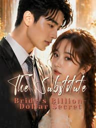 The Substitute Bride's Billion-Dollar Secret poster, on HoneyReels