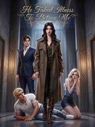 He Faked Illness To Betray Me cover art, on ReelShort